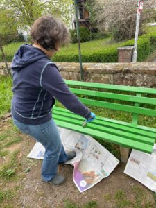 Wir schwingen den Pinsel