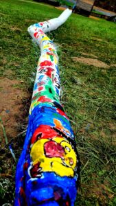 Wir schwingen den Pinsel